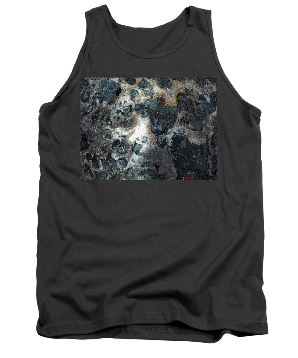 Rock Tank Top featuring the photograph Earth Memories - Stone # 8 by Ed Hall