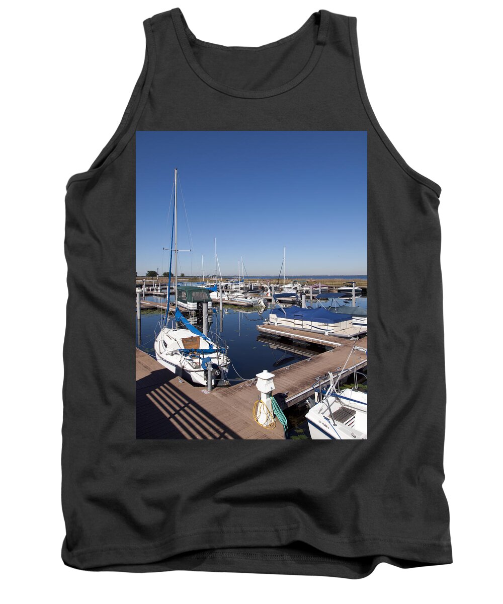 Lake Tank Top featuring the photograph East Lake Toho in Florida by Allan Hughes