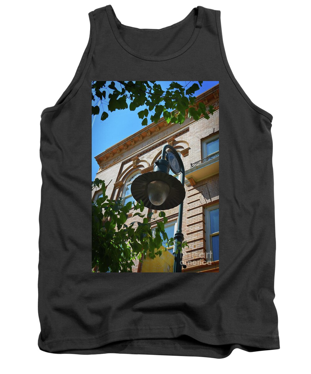 Scenic Tours Tank Top featuring the photograph Electrifying Architecture by Skip Willits