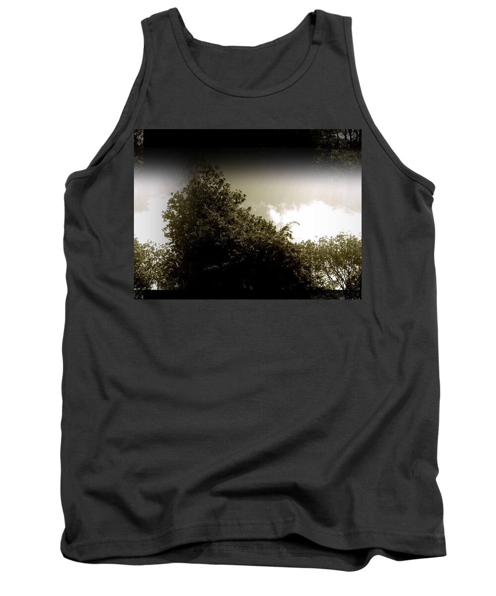 Abstract' Landscape' Tank Top featuring the photograph Elements 182 by The Lovelock experience