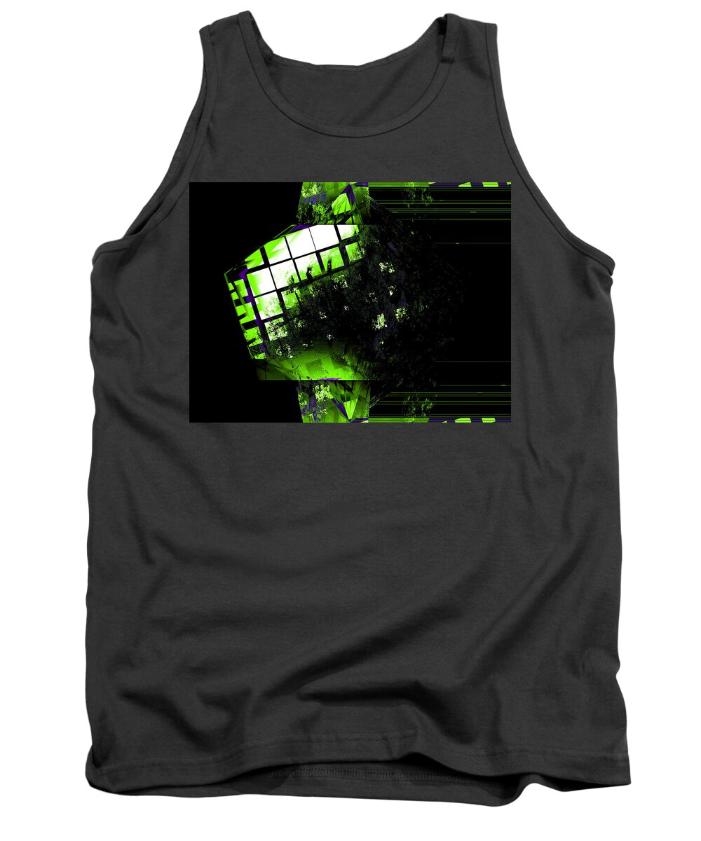 Abstract' Landscape' Tank Top featuring the photograph Elements 183 by The Lovelock experience