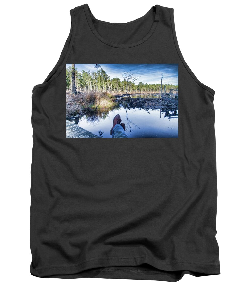 Landscape Tank Top featuring the photograph Enjoying the View by Beth Venner