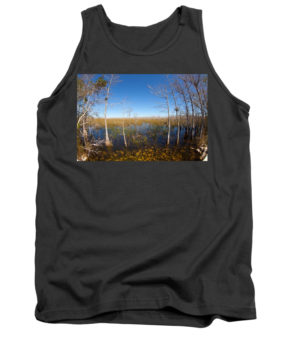 Everglades National Park Tank Top featuring the photograph Everglades 85 by Michael Fryd