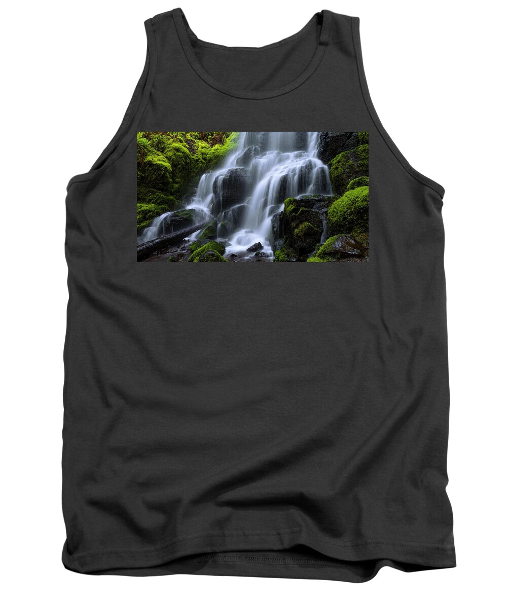 Falls Tank Top featuring the photograph Falls by Chad Dutson