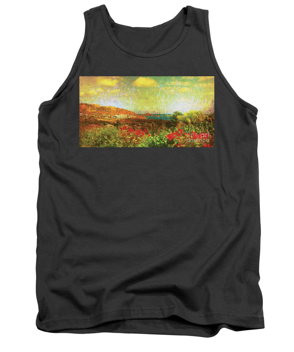 #creativemother Tank Top featuring the digital art Fantastico by Francelle Theriot