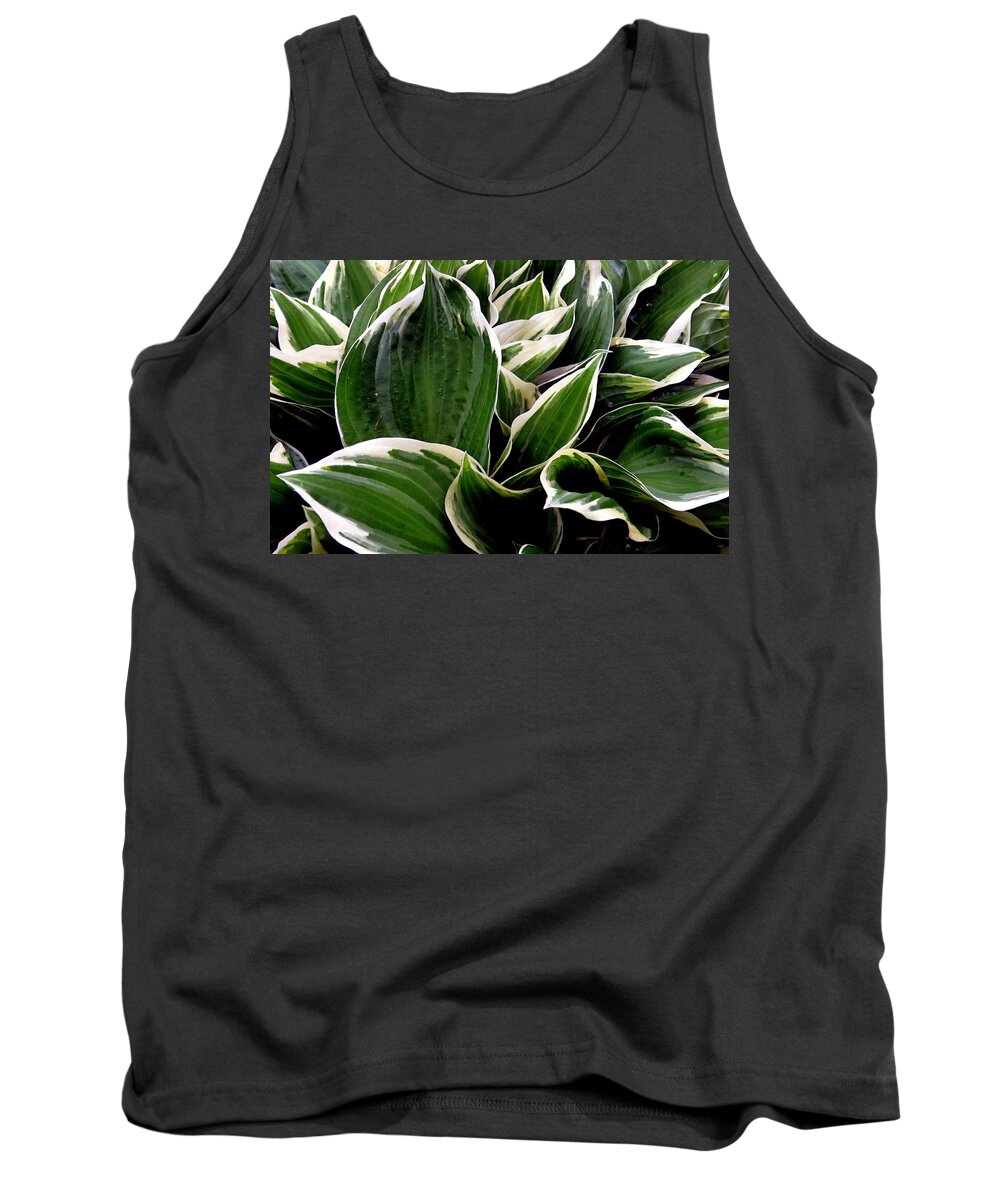 04.27.16_a Img 2595 Tank Top featuring the photograph Fantasy in white and green by Dorin Adrian Berbier