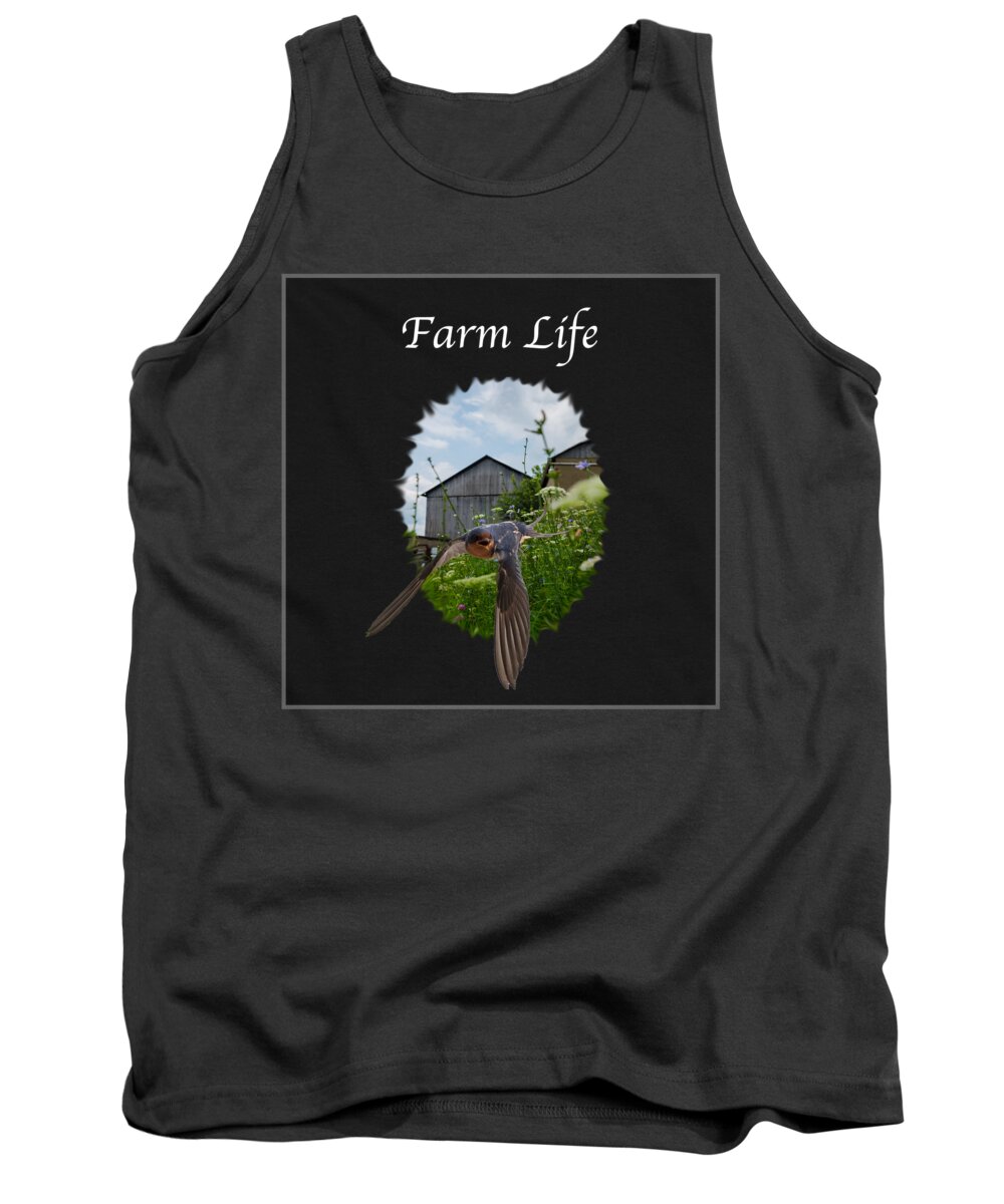 Farm Tank Top featuring the photograph Farm Life by Holden The Moment