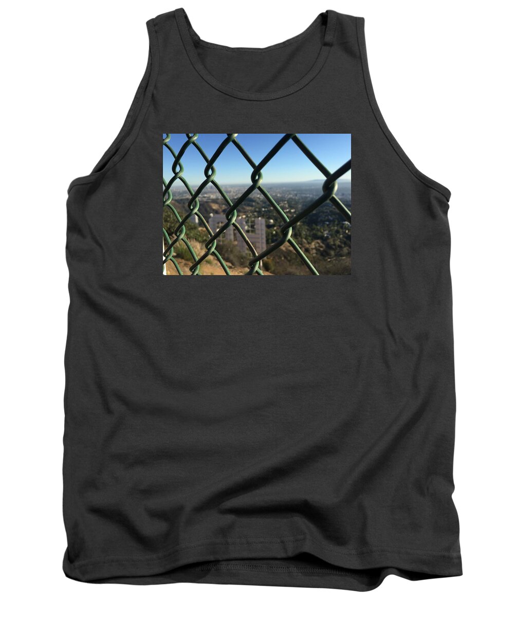Fence Tank Top featuring the photograph Fence by Petter Tangmyr