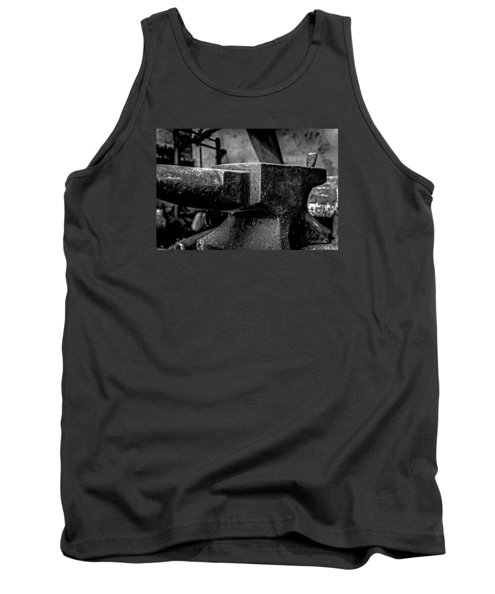 Abstract Tank Top featuring the photograph Fine Art Black and White-185 by Joseph Amaral