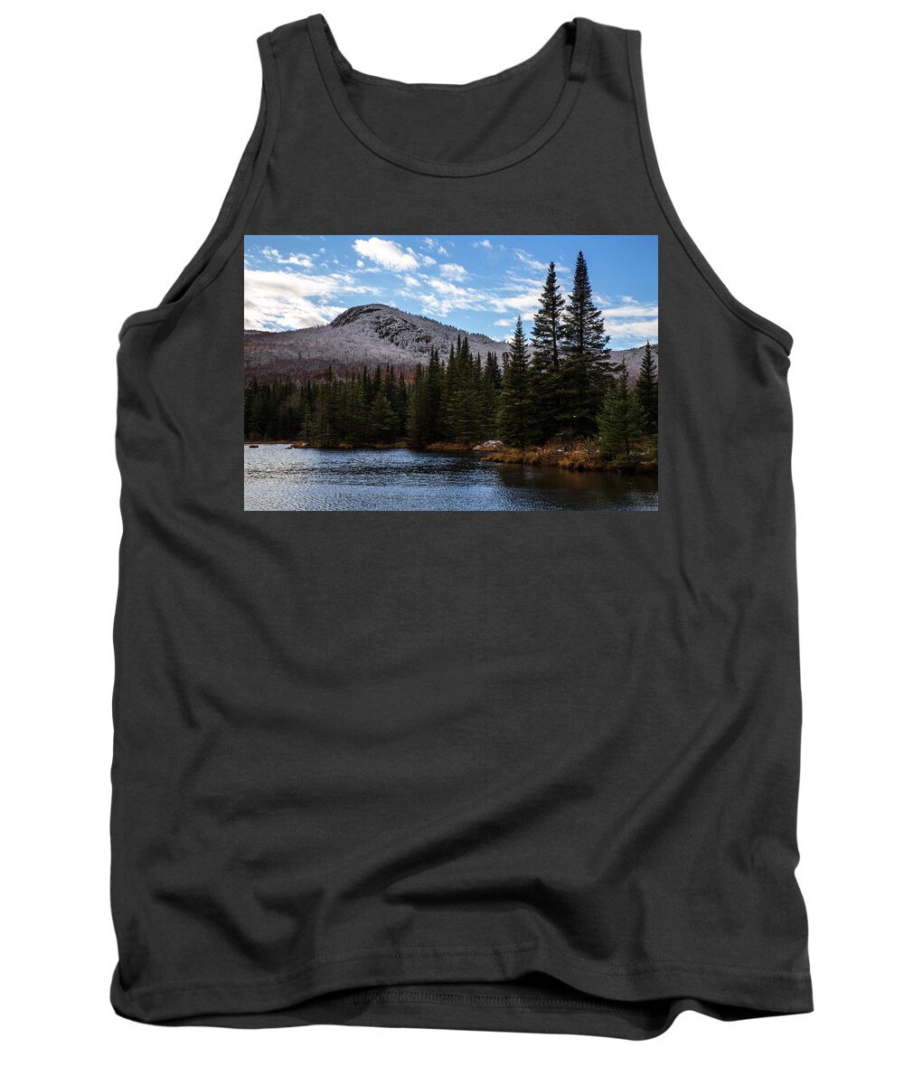 First Tank Top featuring the photograph First Frost on Sugarloaf by White Mountain Images