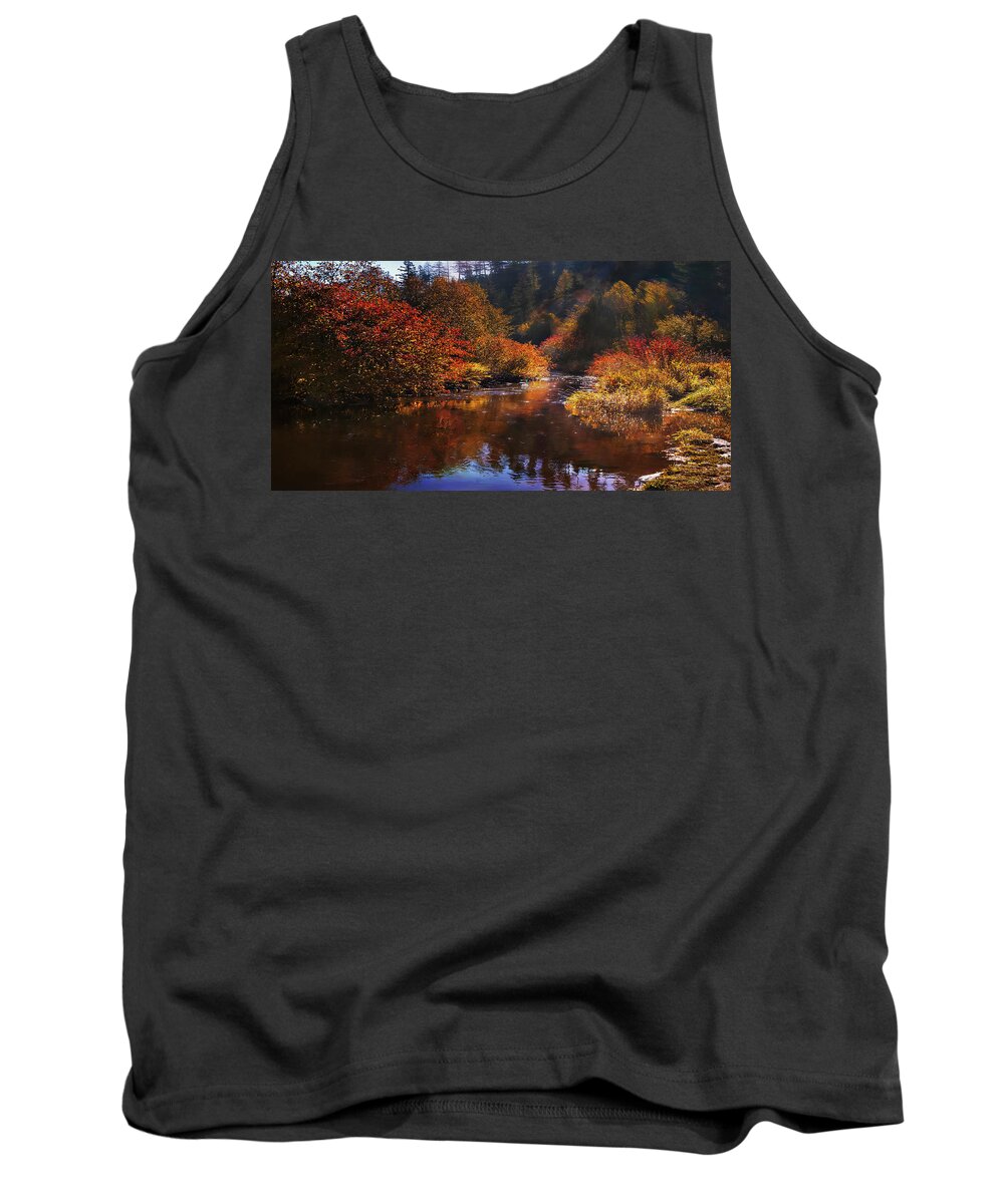 Flowing Colors Tank Top featuring the photograph Flowing Colors by John Christopher