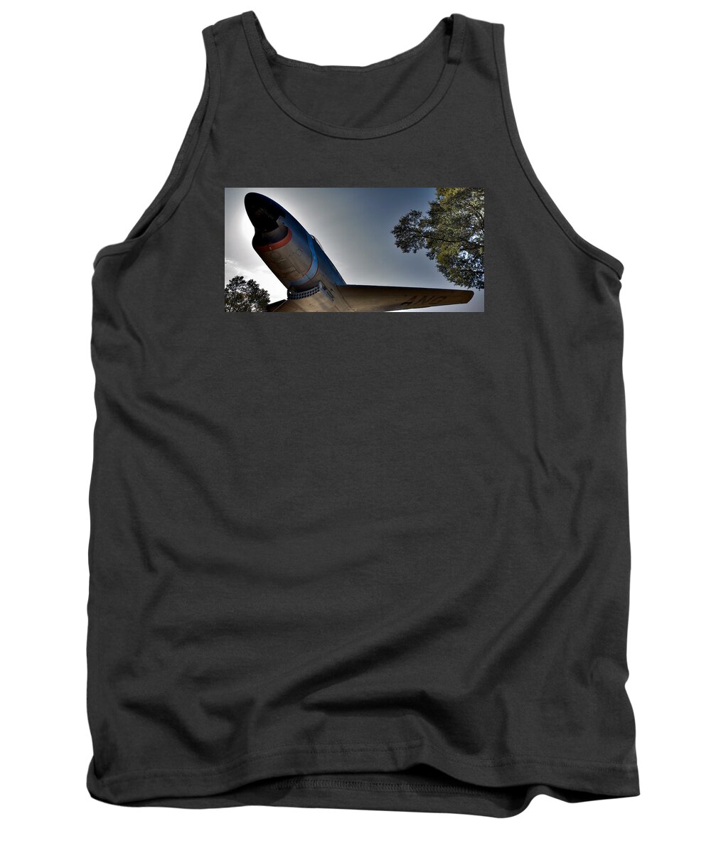 Lawrence Tank Top featuring the photograph Flying Low by Lawrence Boothby