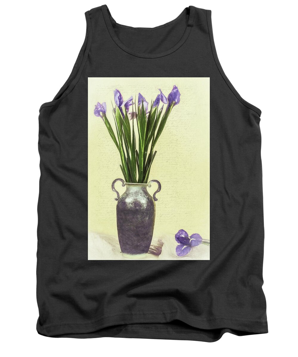 Letter Tank Top featuring the photograph Forgotten Letter by Jennifer Grossnickle