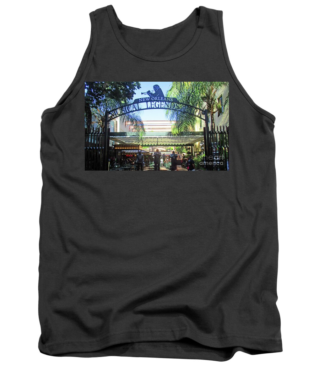 French Quarter Tank Top featuring the photograph French Quarter 29 by Randall Weidner