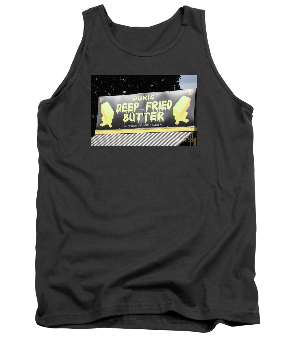  Tank Top featuring the photograph Fried Butter by David Frederick
