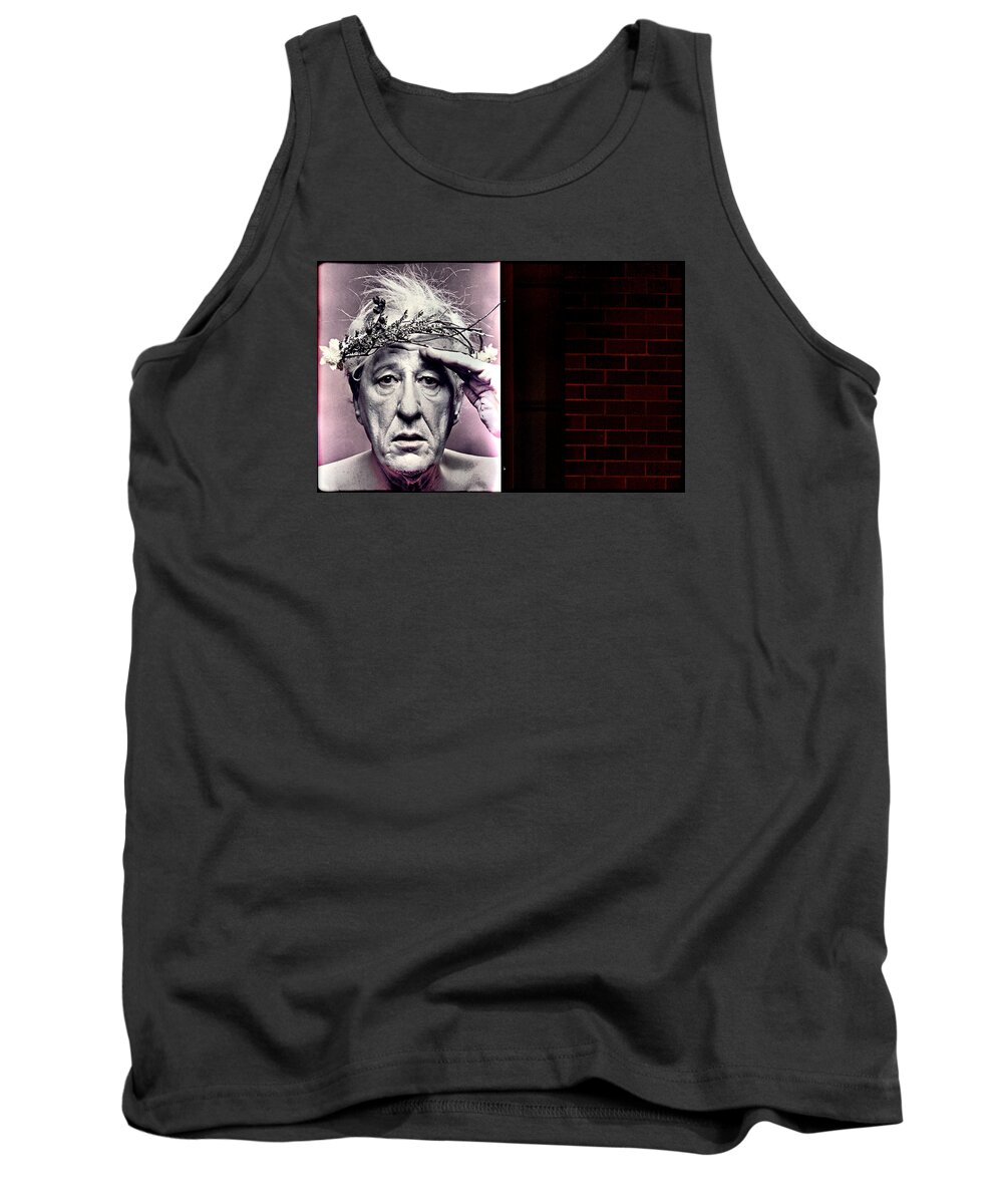 Geoffrey Rush Tank Top featuring the photograph Geoffrey Rush. Poster by Andrei SKY