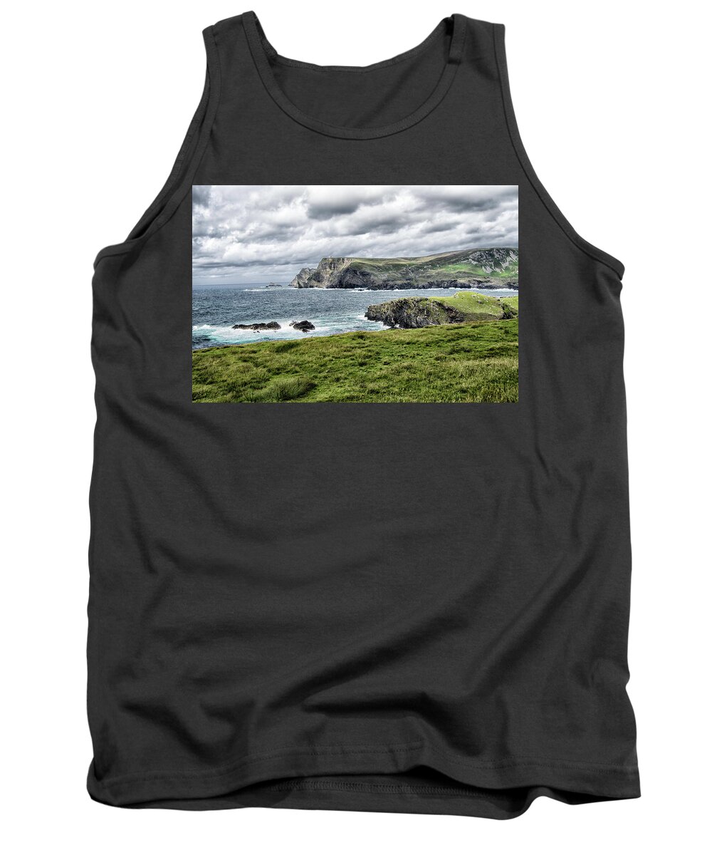 Ireland Tank Top featuring the photograph Glencolmcille by Alan Toepfer