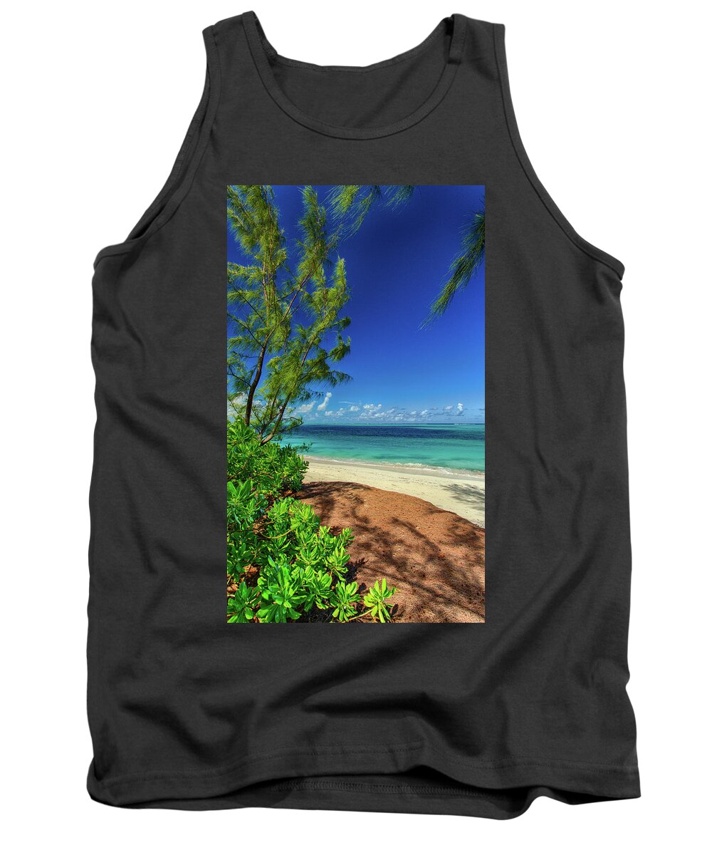 Beach Tank Top featuring the photograph Grace Bay by Dillon Kalkhurst