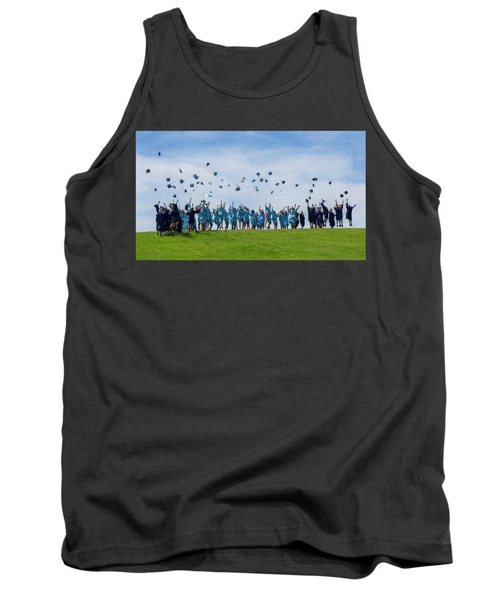 8th Grade Graduation Tank Top featuring the photograph Graduation Day by Alan Toepfer