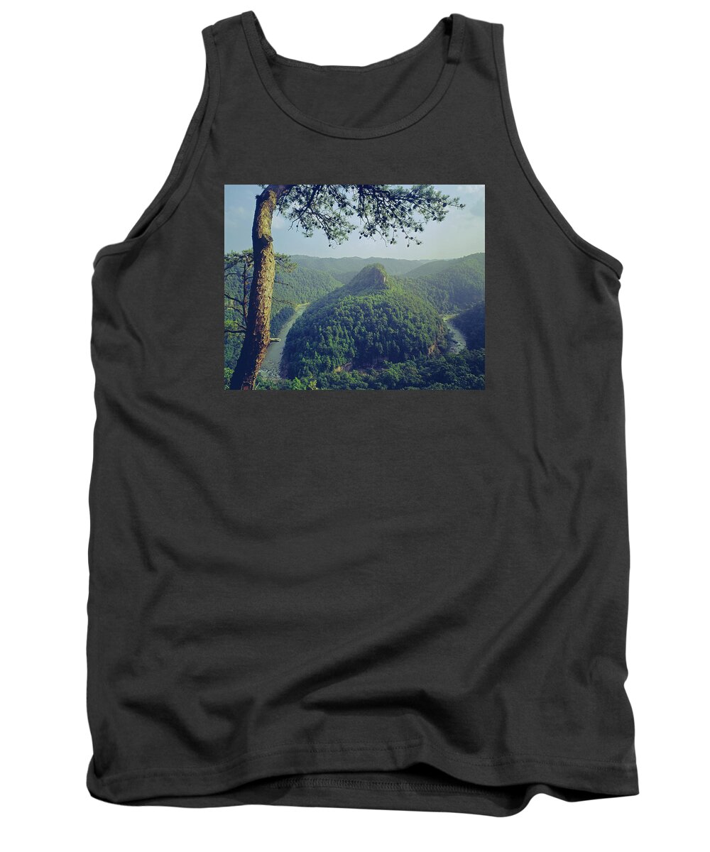 The Towers Tank Top featuring the photograph 143001-Grand Canyon of the South by Ed Cooper Photography