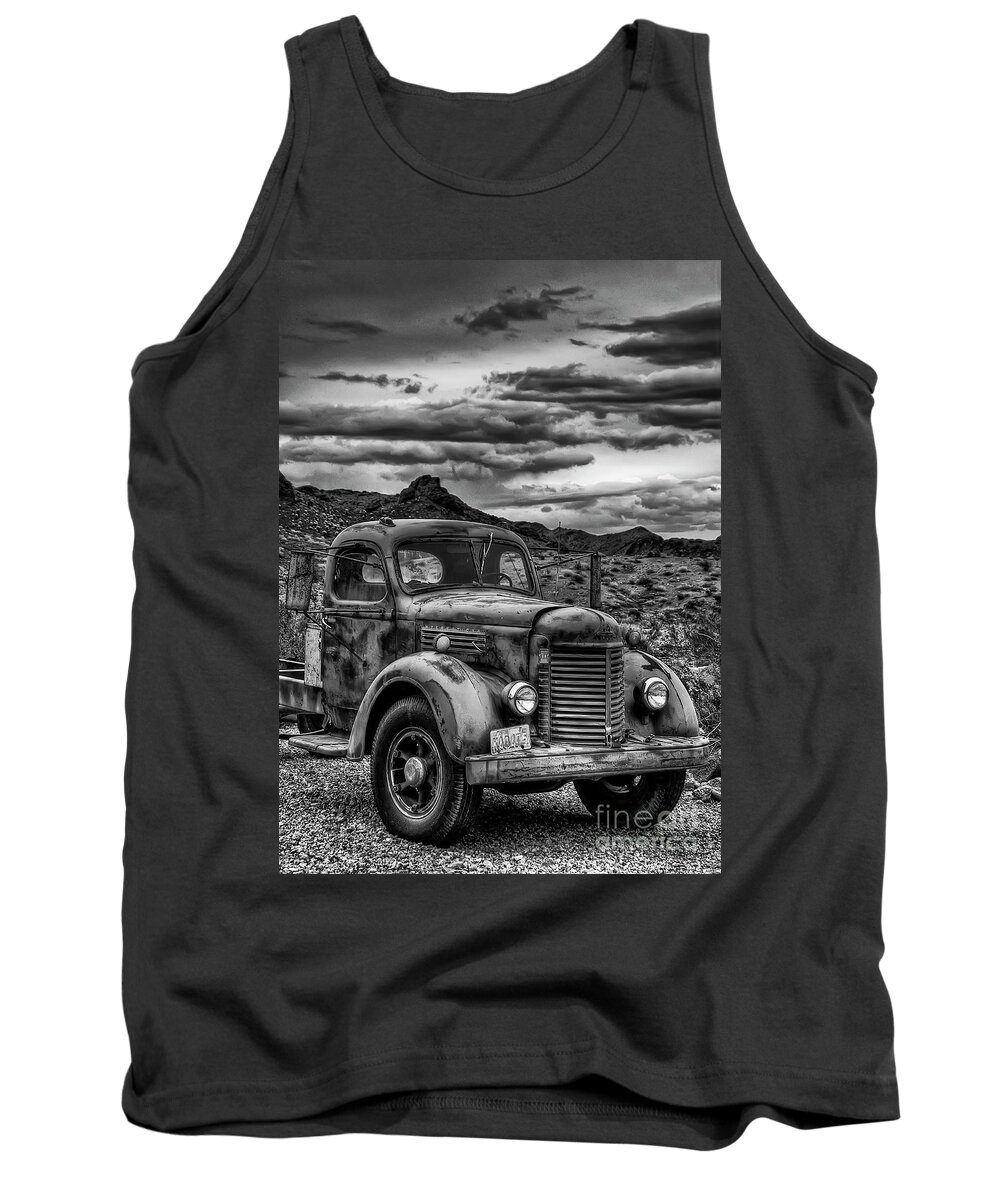 Old Tank Top featuring the photograph Grandpa's Ride by Eddie Yerkish