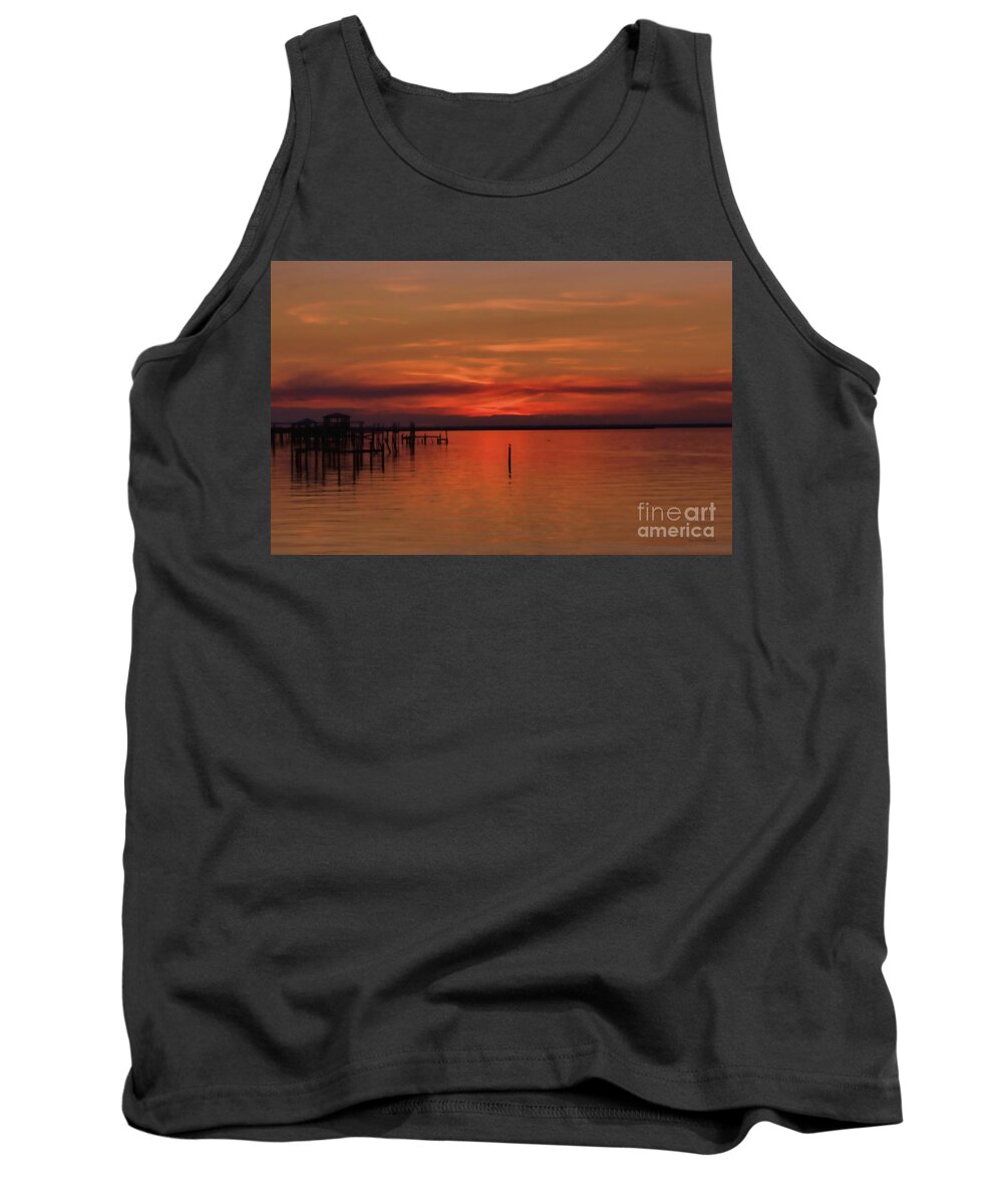 Sky Tank Top featuring the photograph Grateful Sky by Roberta Byram
