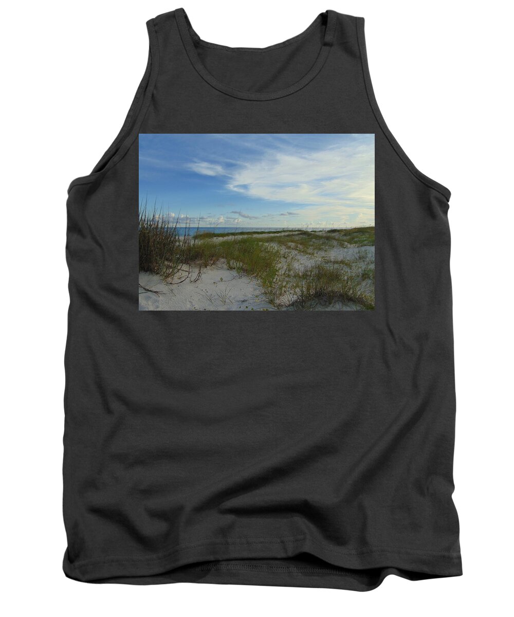 Beach Tank Top featuring the photograph Gulf Islands National Seashore by Richie Parks