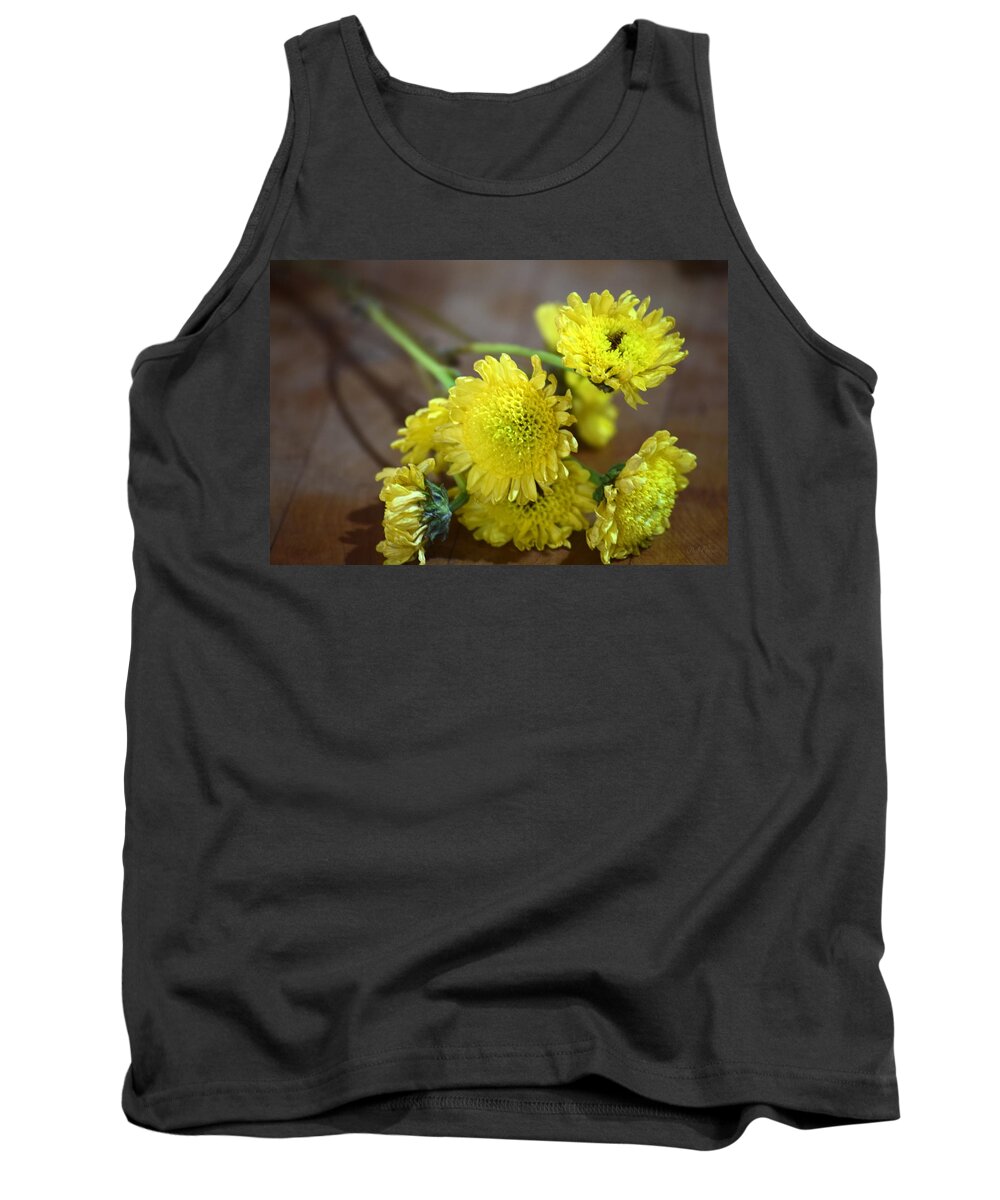 Flowers Tank Top featuring the photograph Handful for You by Deborah Crew-Johnson