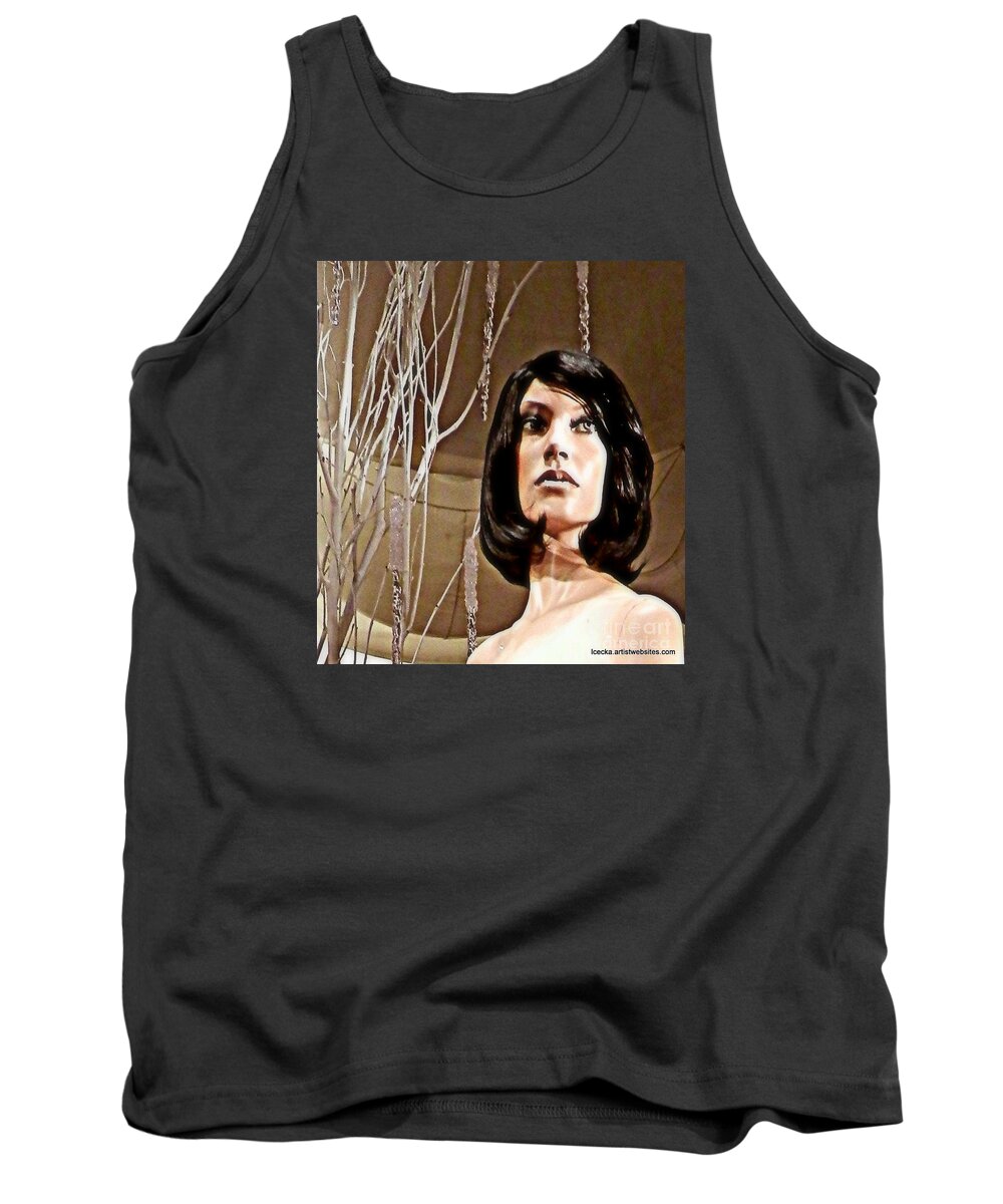 Halloween Tank Top featuring the photograph Haunting by Barbara Leigh Art