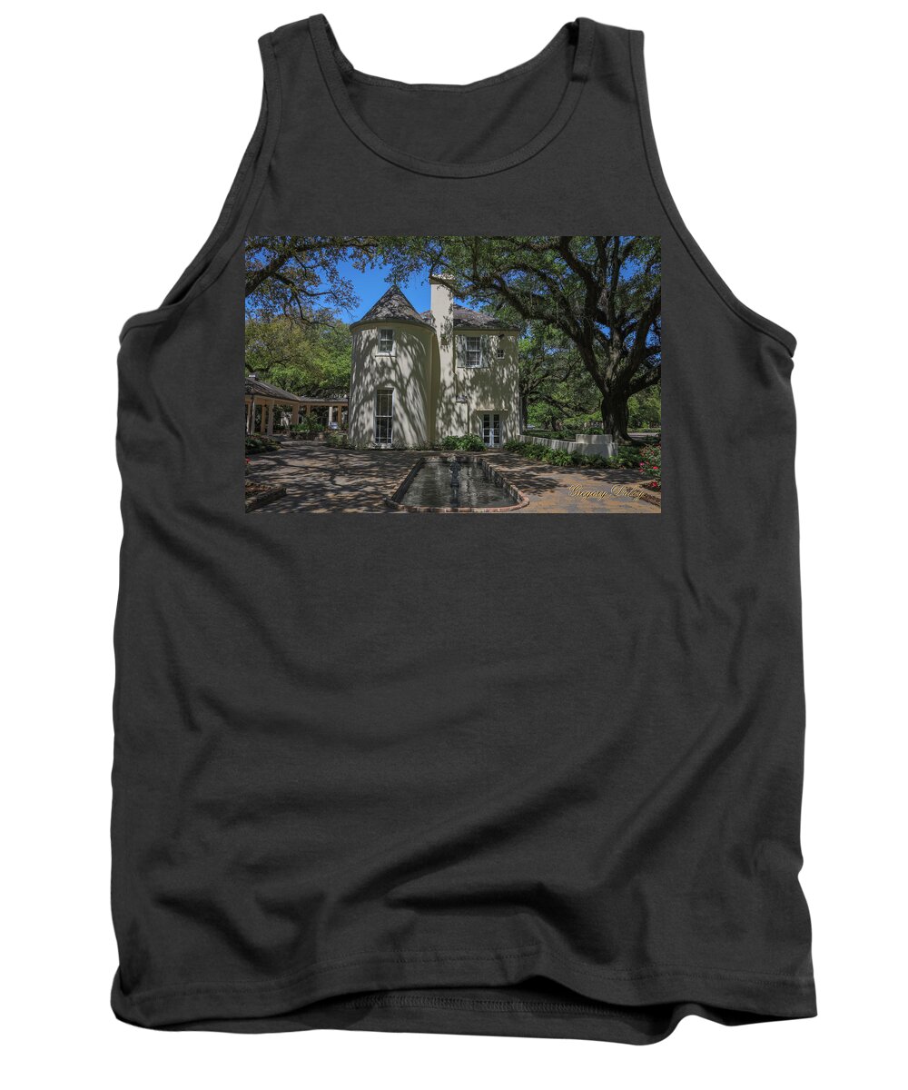 Ul Tank Top featuring the photograph Heyman House Fountain by Gregory Daley MPSA