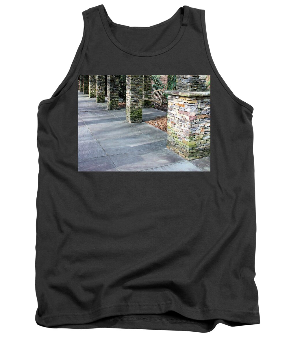 Stone Tank Top featuring the photograph Hidden by Cathy Harper
