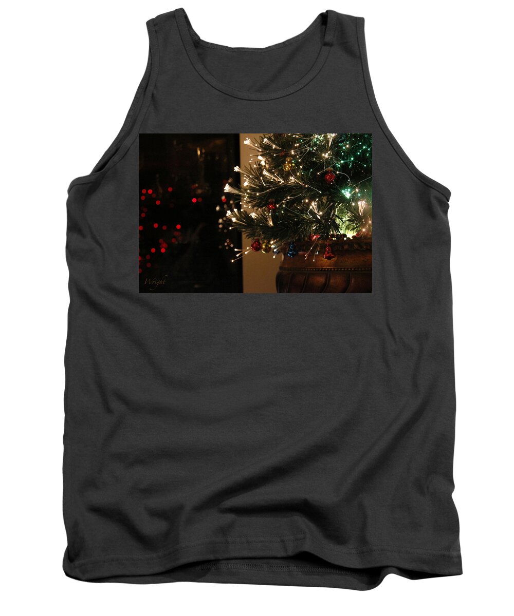 Christmas Tree Tank Top featuring the photograph Holiday Attire by Yvonne Wright