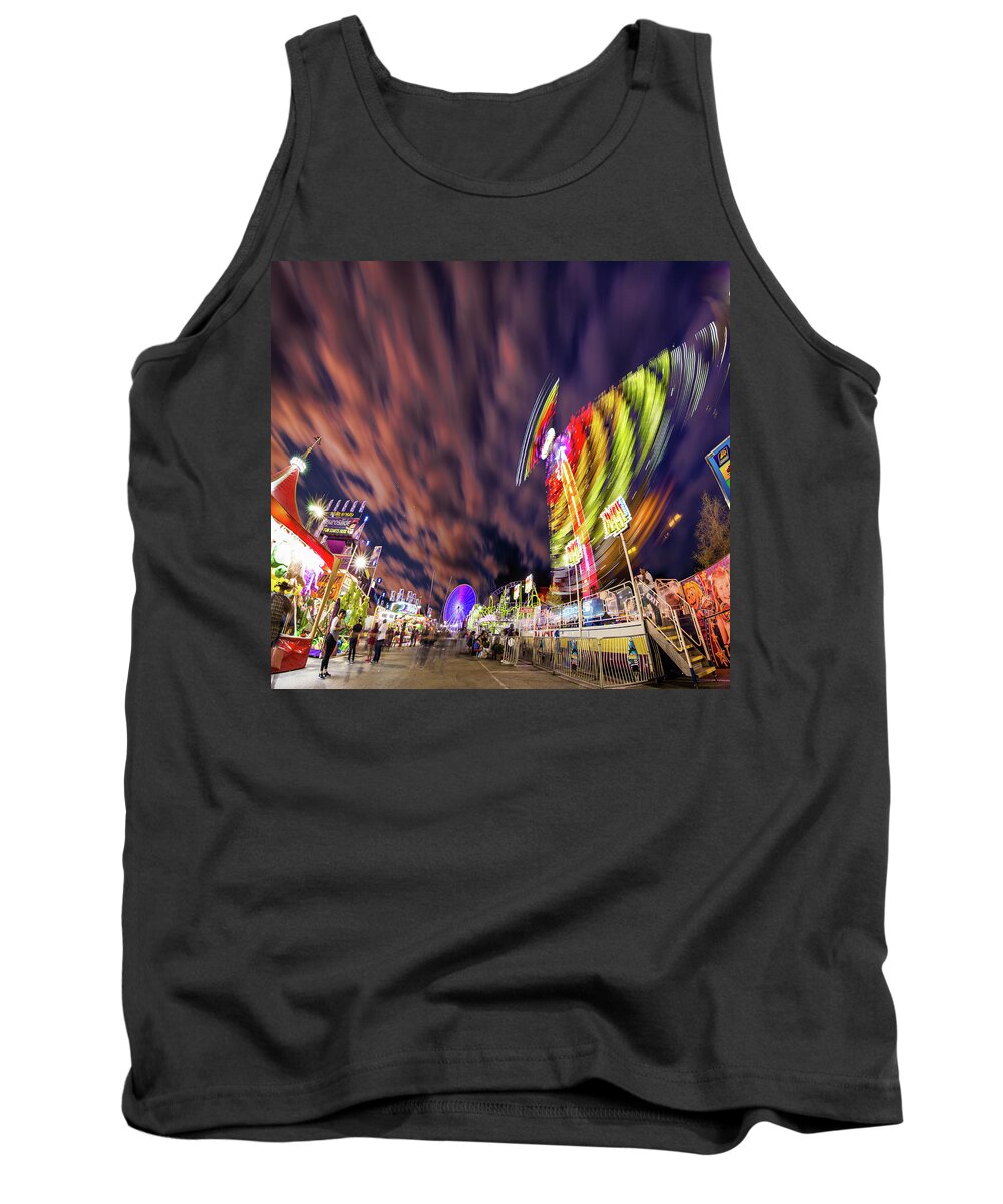 Houston Tank Top featuring the photograph Houston Texas Live Stock Show and Rodeo #3 by Micah Goff