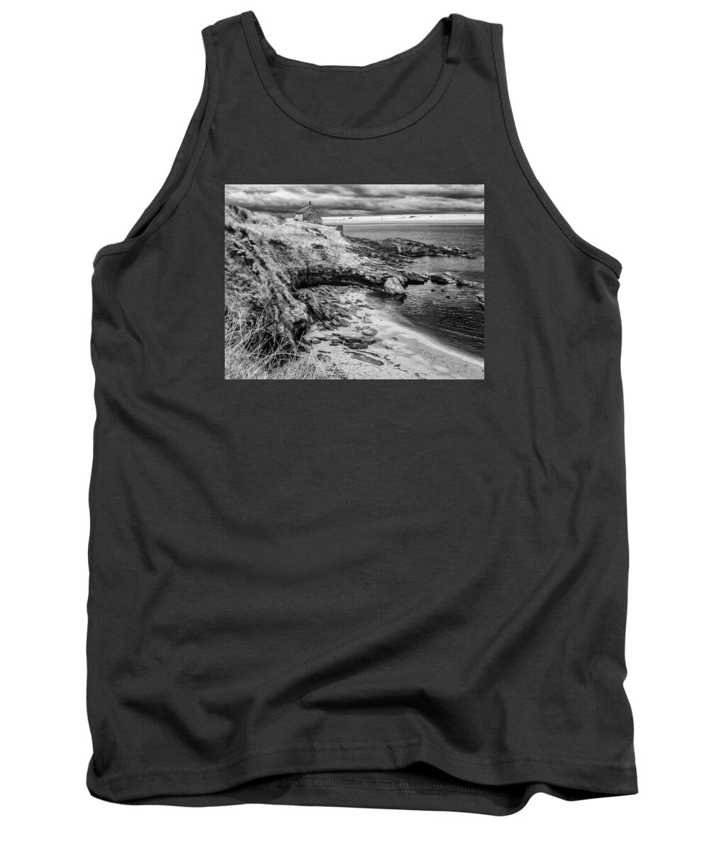 Bathing Tank Top featuring the photograph Howick Bathing House by John Paul Cullen