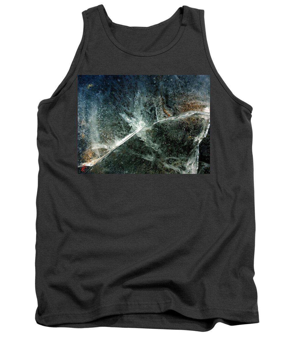 Coletteguggenheim Tank Top featuring the photograph Ice Winter Denmark by Colette V Hera Guggenheim