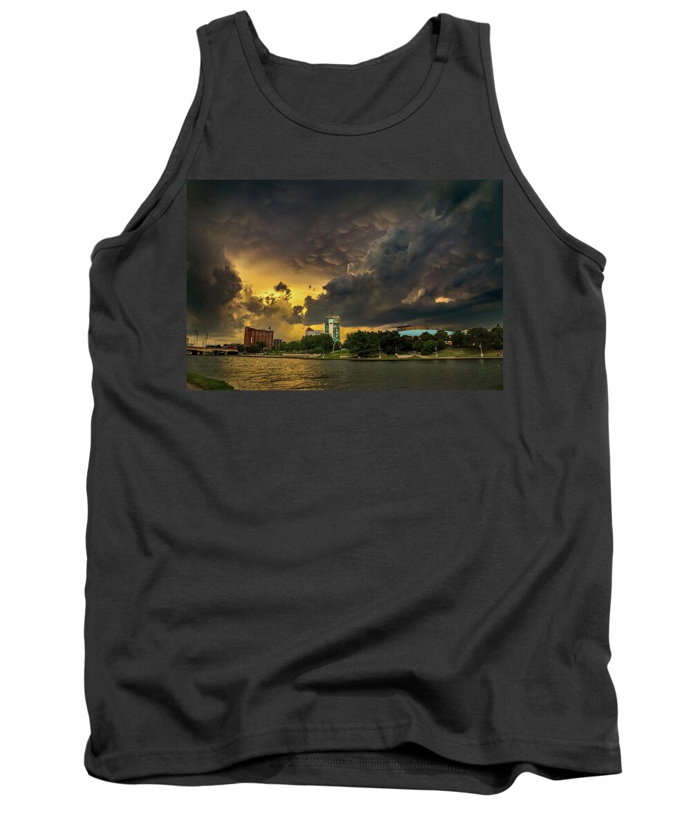 Wichita Tank Top featuring the photograph ict Storm - High Res by Brian Duram