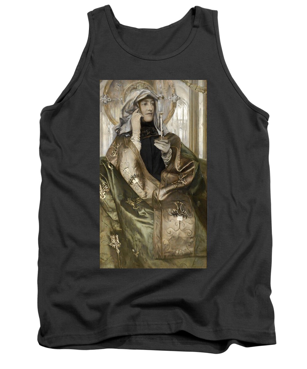 Fernand Khnopff Tank Top featuring the painting Incense by Fernand Khnopff