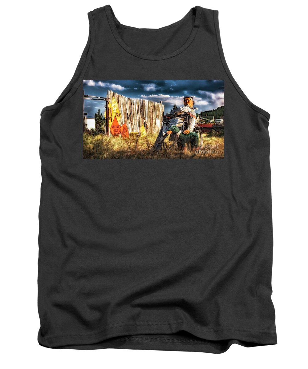 Insanity Tank Top featuring the photograph Insanity by Bitter Buffalo Photography