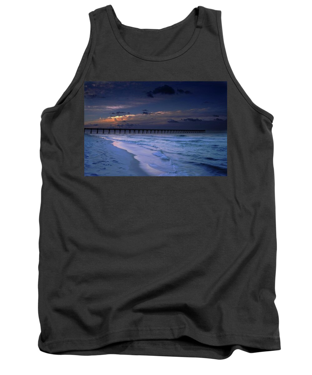 Night Tank Top featuring the photograph Into the Night by Renee Hardison