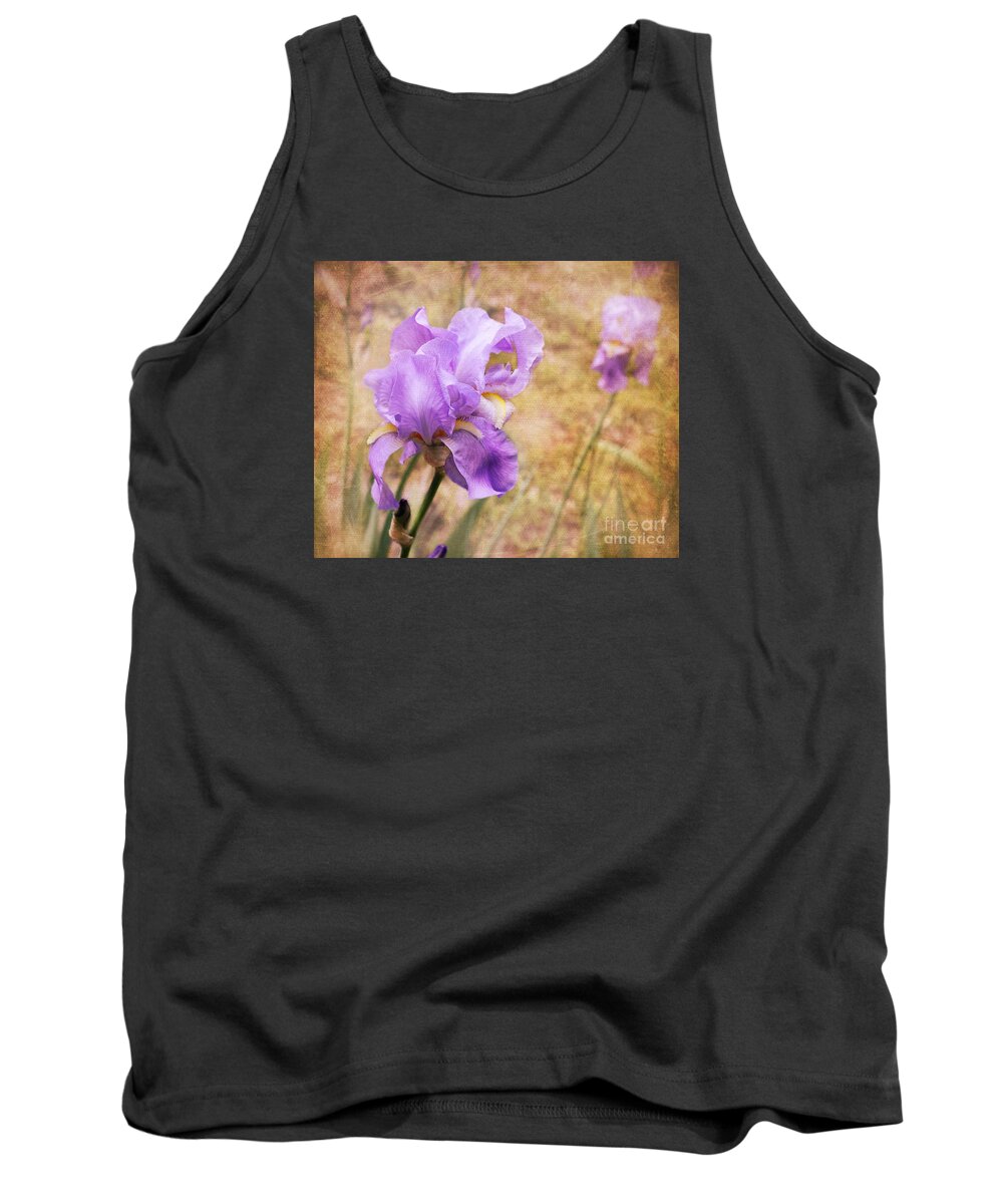 Photo Tank Top featuring the photograph Iris by Lena Auxier