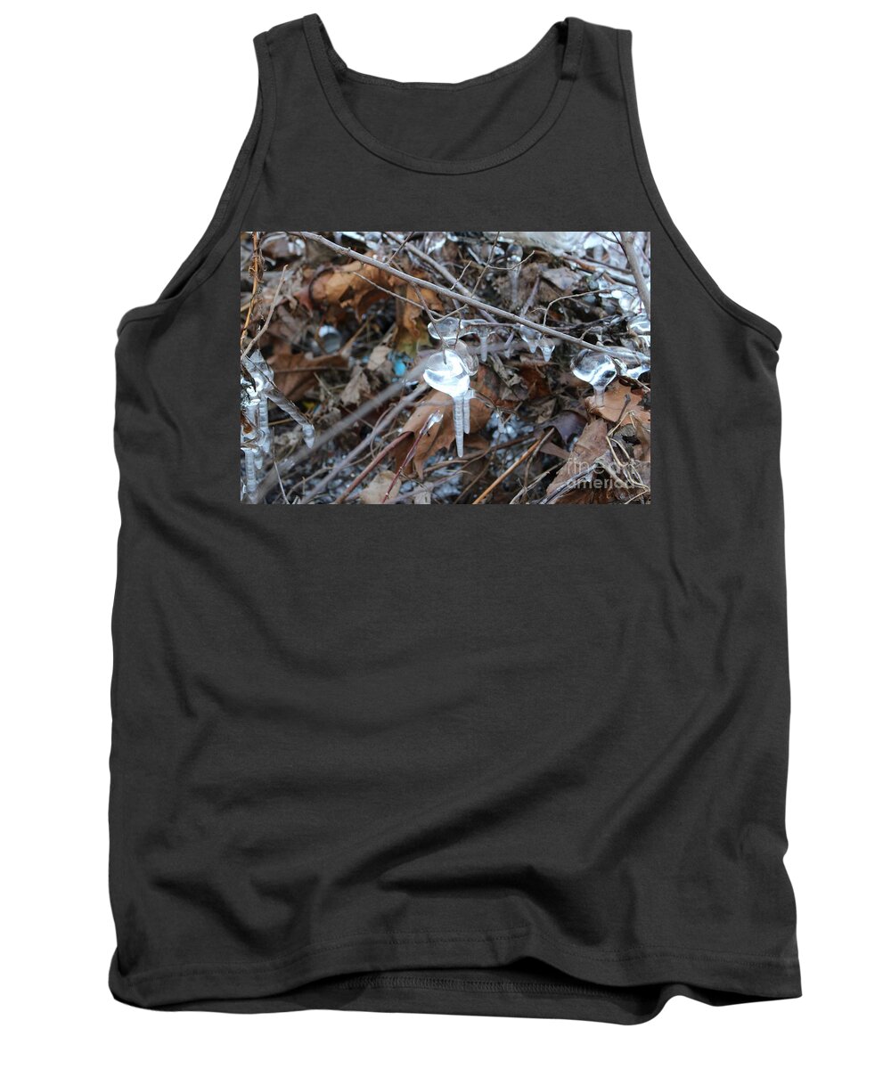 Ice Tank Top featuring the photograph Jewel of Winter 1 by Christopher Lotito