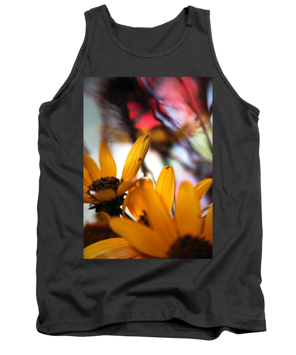 Flowers Tank Top featuring the photograph Joy... by Arthur Miller