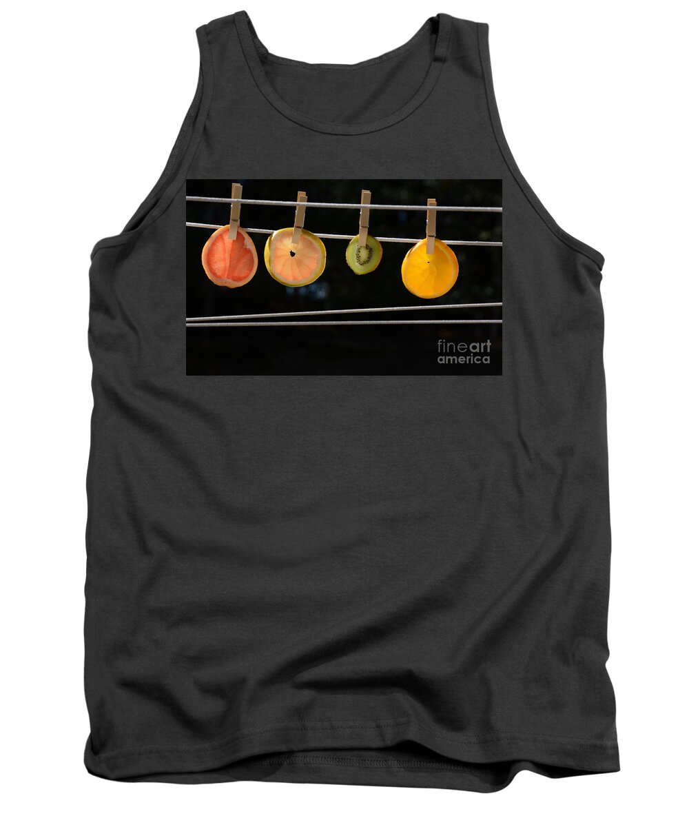 Ga Tank Top featuring the photograph Just Juicin around - Diet by Adrian De Leon Art and Photography