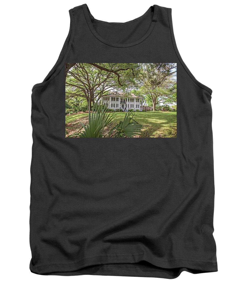 Georgetown Tank Top featuring the photograph Kaminski House Museum by Mike Covington