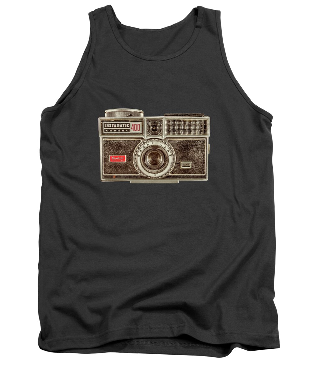 Antique Tank Top featuring the photograph Kodak 400 Instamatic by YoPedro