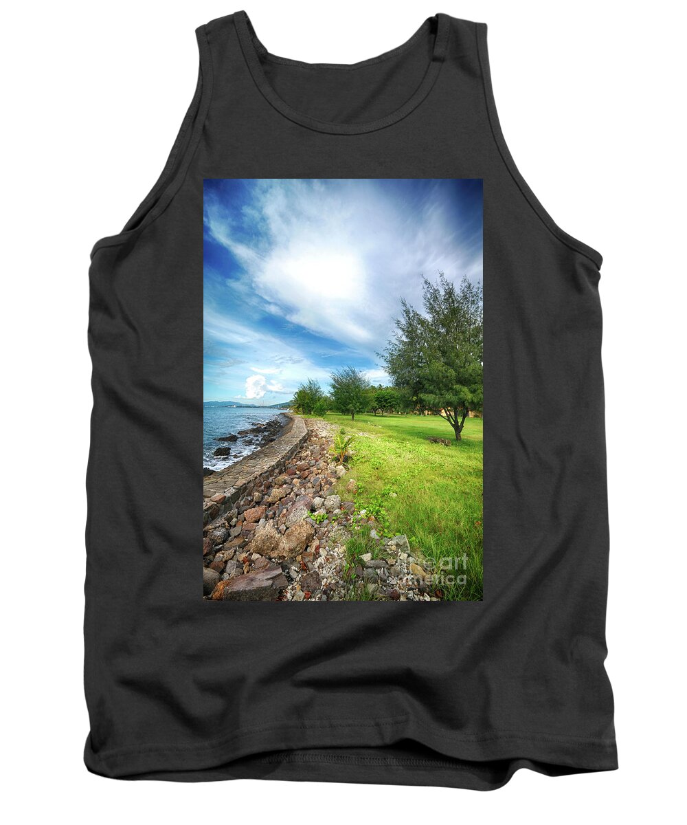 Trees Tank Top featuring the photograph Landscape 2 by Charuhas Images