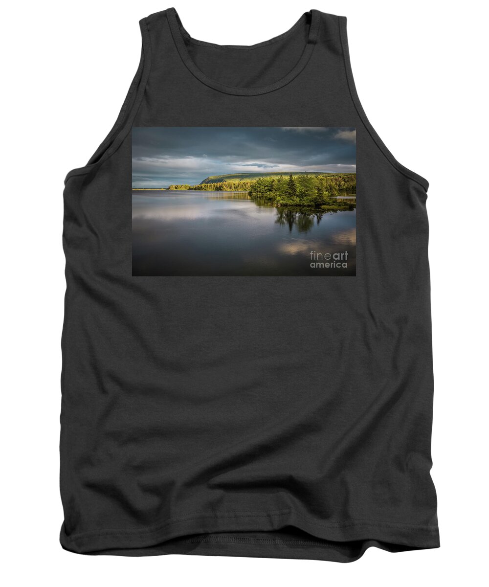 Light Tank Top featuring the photograph Light and Reflections by Eva Lechner
