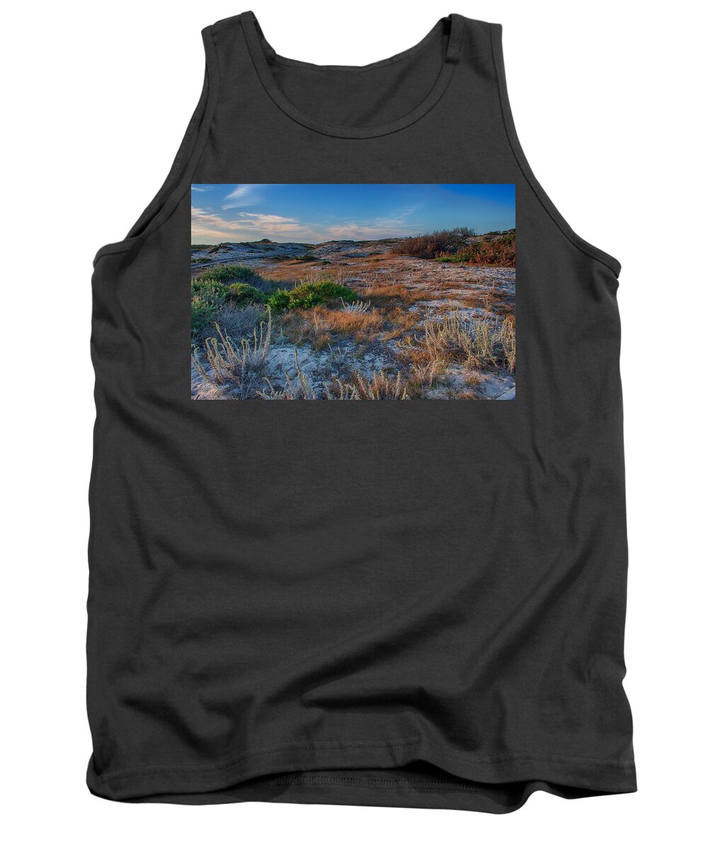 Asilomar Tank Top featuring the photograph Light On The Dunes by Bill Roberts