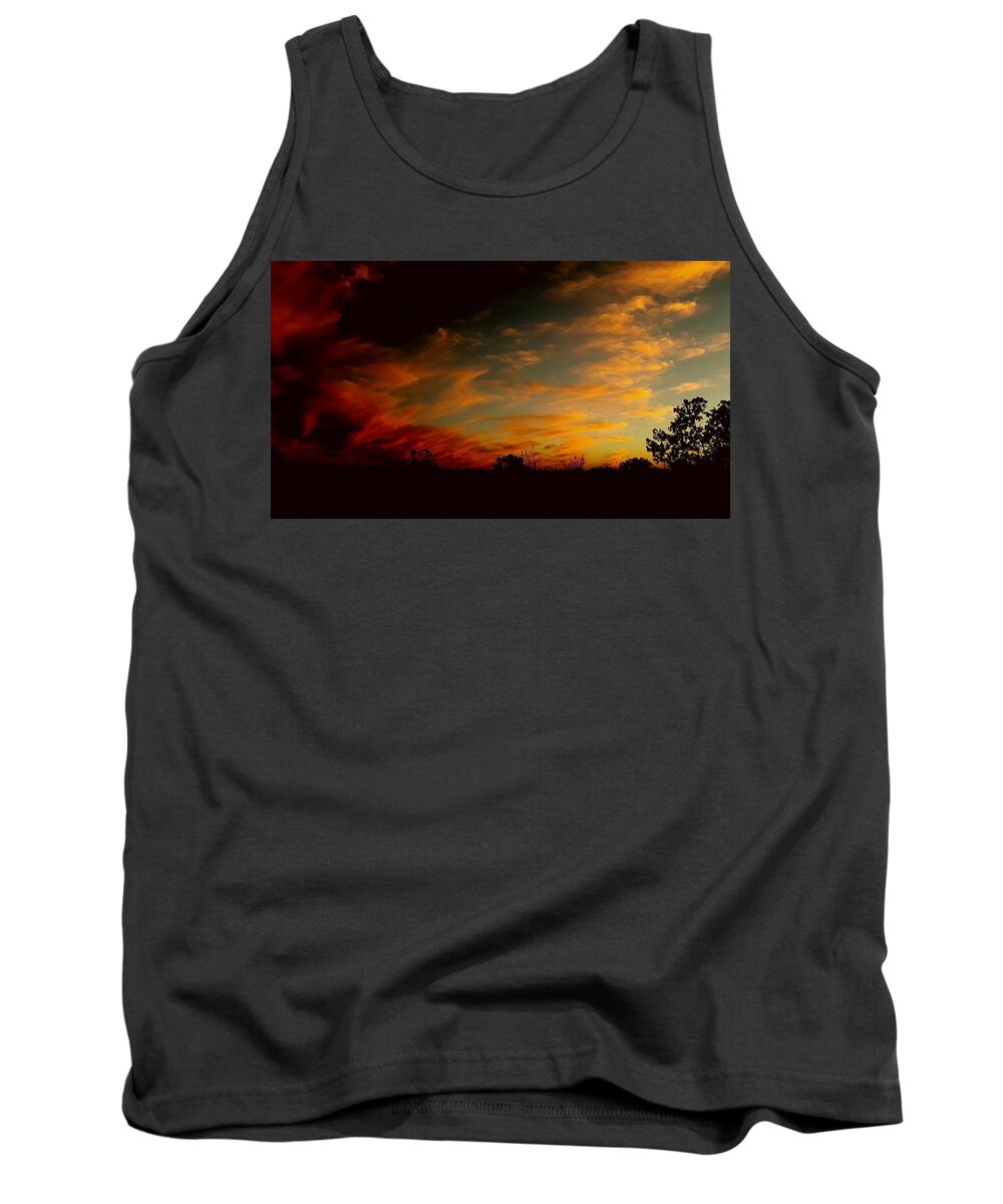 Sun Tank Top featuring the photograph Light-wave by Michael Parker