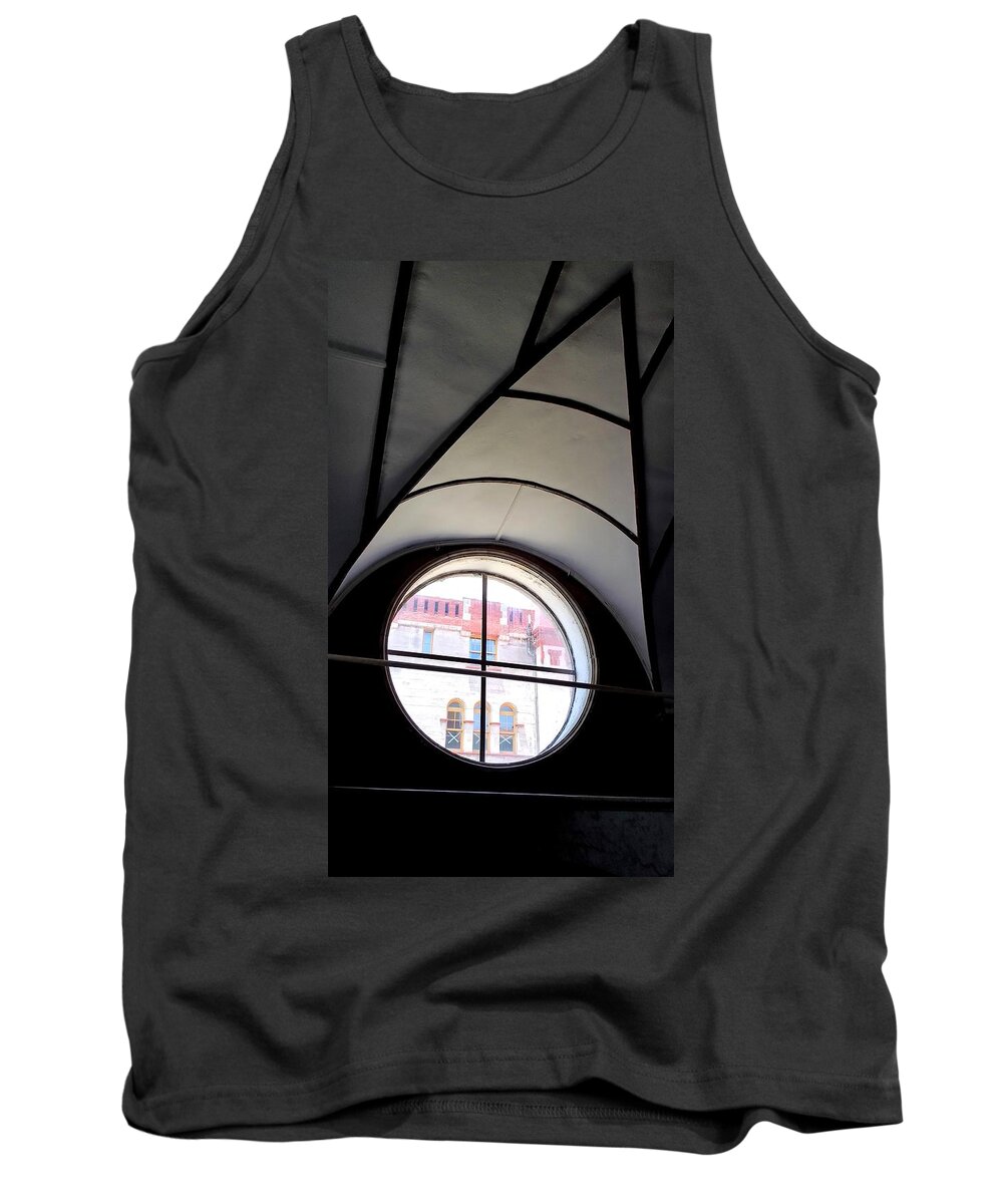 Old Town Tank Top featuring the photograph Lines by Leigh Meredith